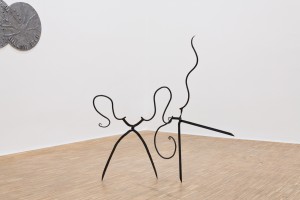 Johanna Odersky, Newfound Instincts, 2019, forged steel, courtesy of Aileen Treusch, Frankfurt am Main/Düsseldorf, Germany