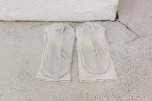 Yuu Takamizawa, My socks in Vienna, socks, 2019